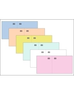 TALONARIO CAJA 6 DE 4º NUMERA LOAN BLANC